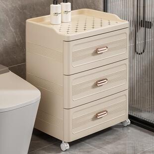 免安装床头柜新款抽屉式动收纳柜家用柜加柜厚多层宇轩齐佳置物可