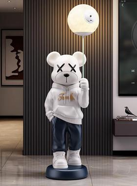 网暴摆力熊客厅大型落地件电视柜玄关20230426托 盘收纳托网红红