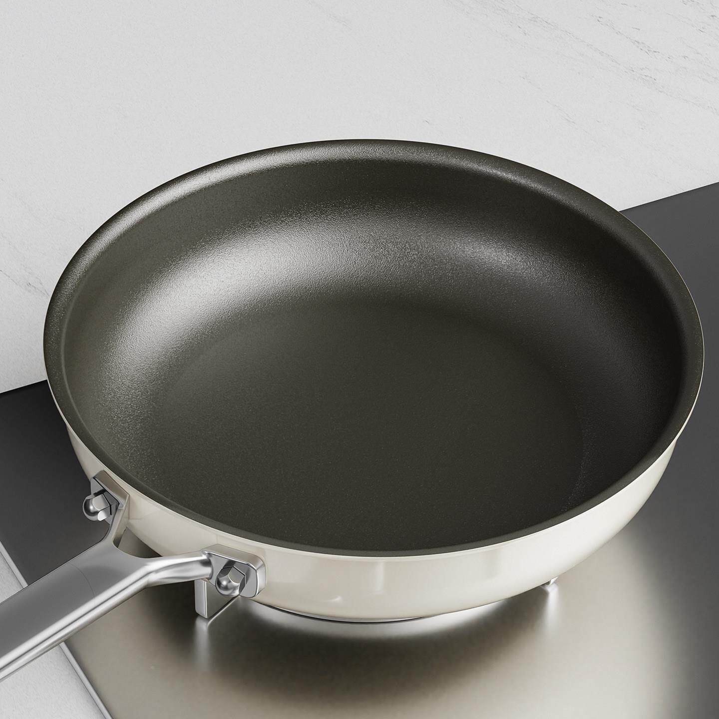 泽熊有钛陶瓷灶无涂层平底锅锅不粘锅小家用牛小泽熊排煎电磁炉煤