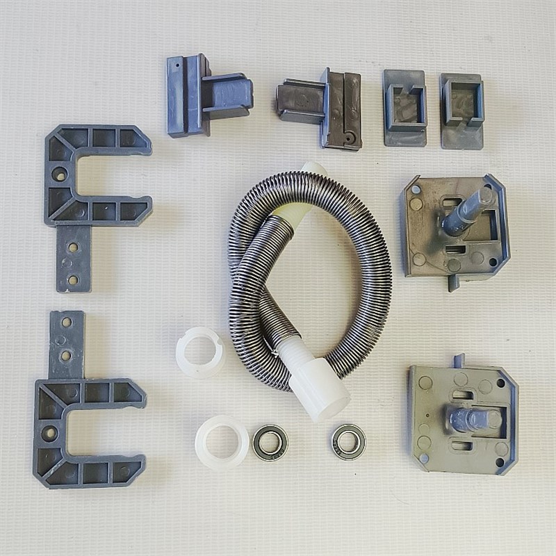 回卷纱窗配件隐形纱网老式方形沙窗零件套装上下推拉伸缩卷帘维修