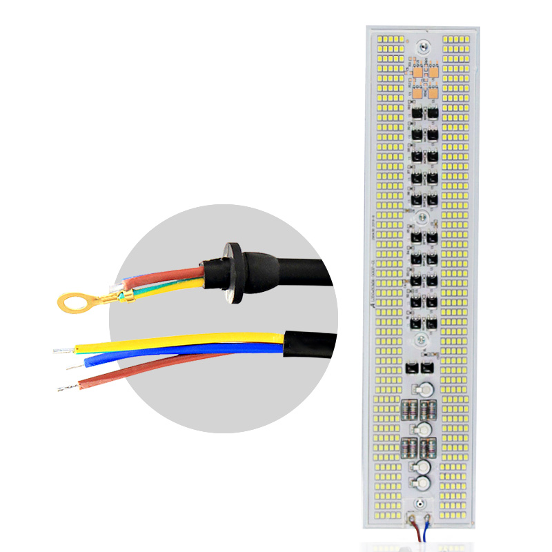 led光源板灯条超亮50瓦100w超亮灯泡200w防水300w替换光源工地灯