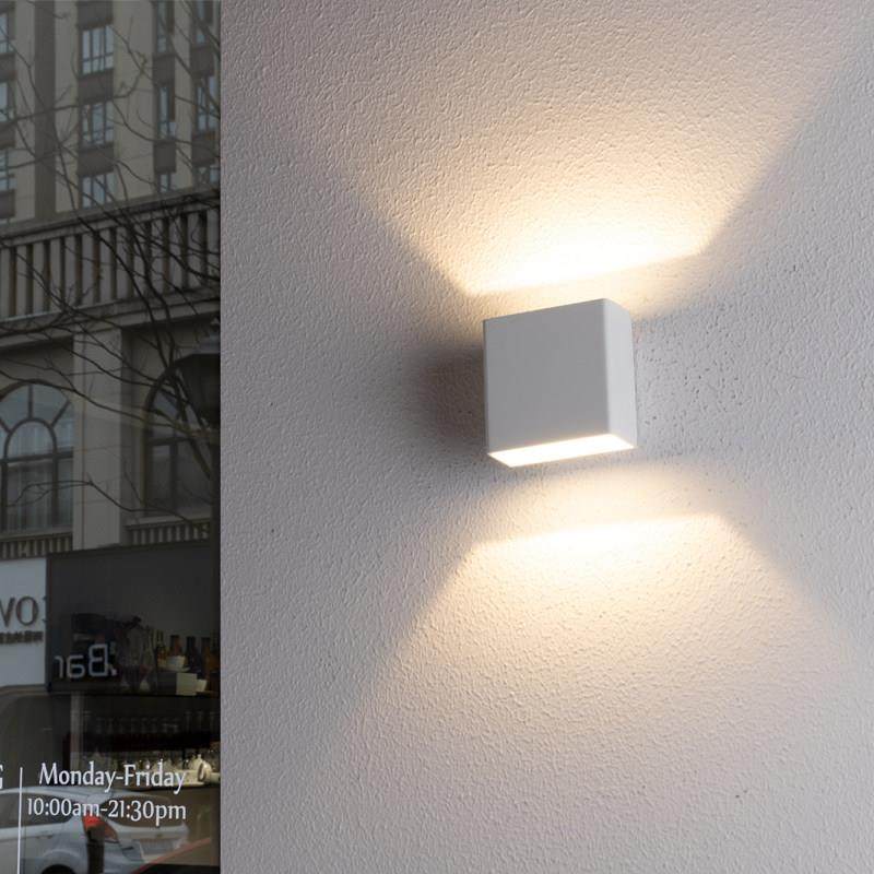 壁灯户外室外防水露台别墅背景极简围墙小灯LED庭院洗墙阳台超薄,家装灯饰光源,户外壁灯,淘宝优惠券,粉丝福利购,淘宝优惠卷