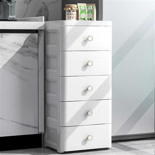 加厚收纳柜抽屉式塑料家用储物柜客厅多层五斗柜卧室床头置物柜子