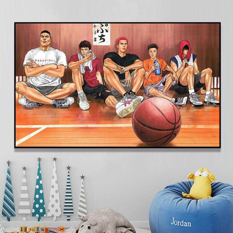 2025新款钻石画卧室客厅卡通满钻灌篮高手樱木花道手工点钻十字绣,居家布艺,钻石绣,淘宝优惠券,粉丝福利购,淘宝优惠卷