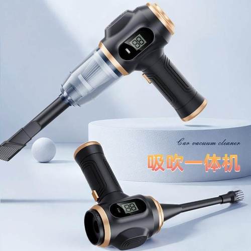 厂家直供吸尘器无线便携大吸力车载家用吹吸一体迷你吹尘器跨境