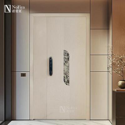 防爆铸铝别墅大门单双开关入户门子母门农村自建房家用进户门防盗