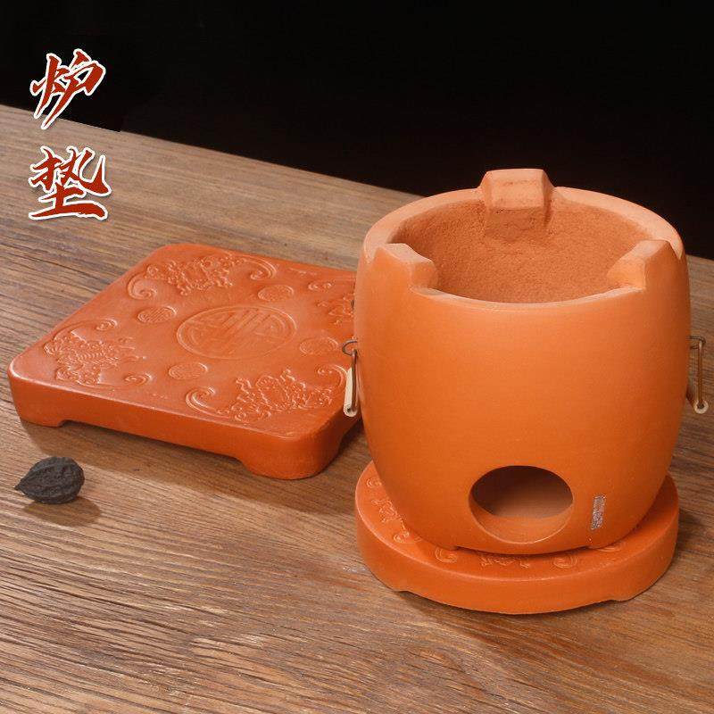 红砖隔热垫柴烧红泥碳炉垫炭炉工夫茶炉砂铫茶壶垫复古干泡台壶承,餐饮具,茶道/零配,淘宝优惠券,粉丝福利购,淘宝优惠卷