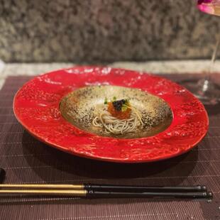 料理陶瓷餐具斜边刺身草帽盘冷凉菜碗西餐意大利面盘 新中日本式