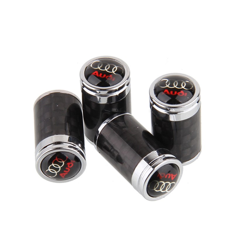 适用于奥迪气门嘴帽A3/A4L/A6L/A8/Q3Q5Q7Q8改装汽车轮胎气门芯盖