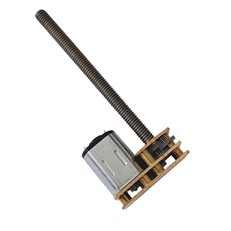 1024-N20减速马达M4加长螺杆3V5V6V12V微型直流电机金属齿轮低速