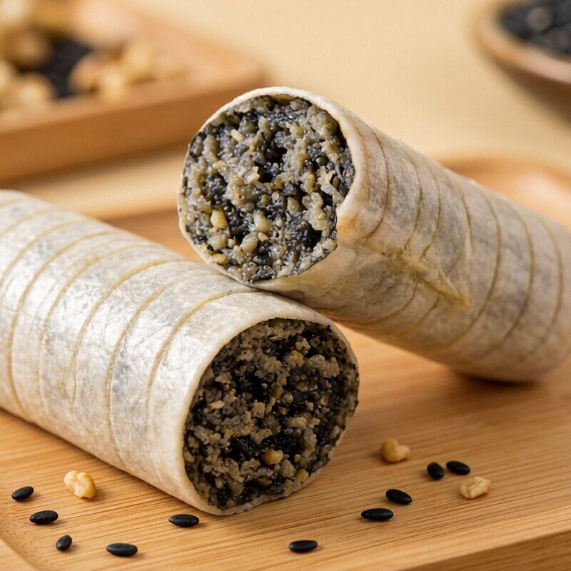 成都耀华老式酥心糖手工制作花生味黑芝麻味酥糖年货喜糖零食糖果