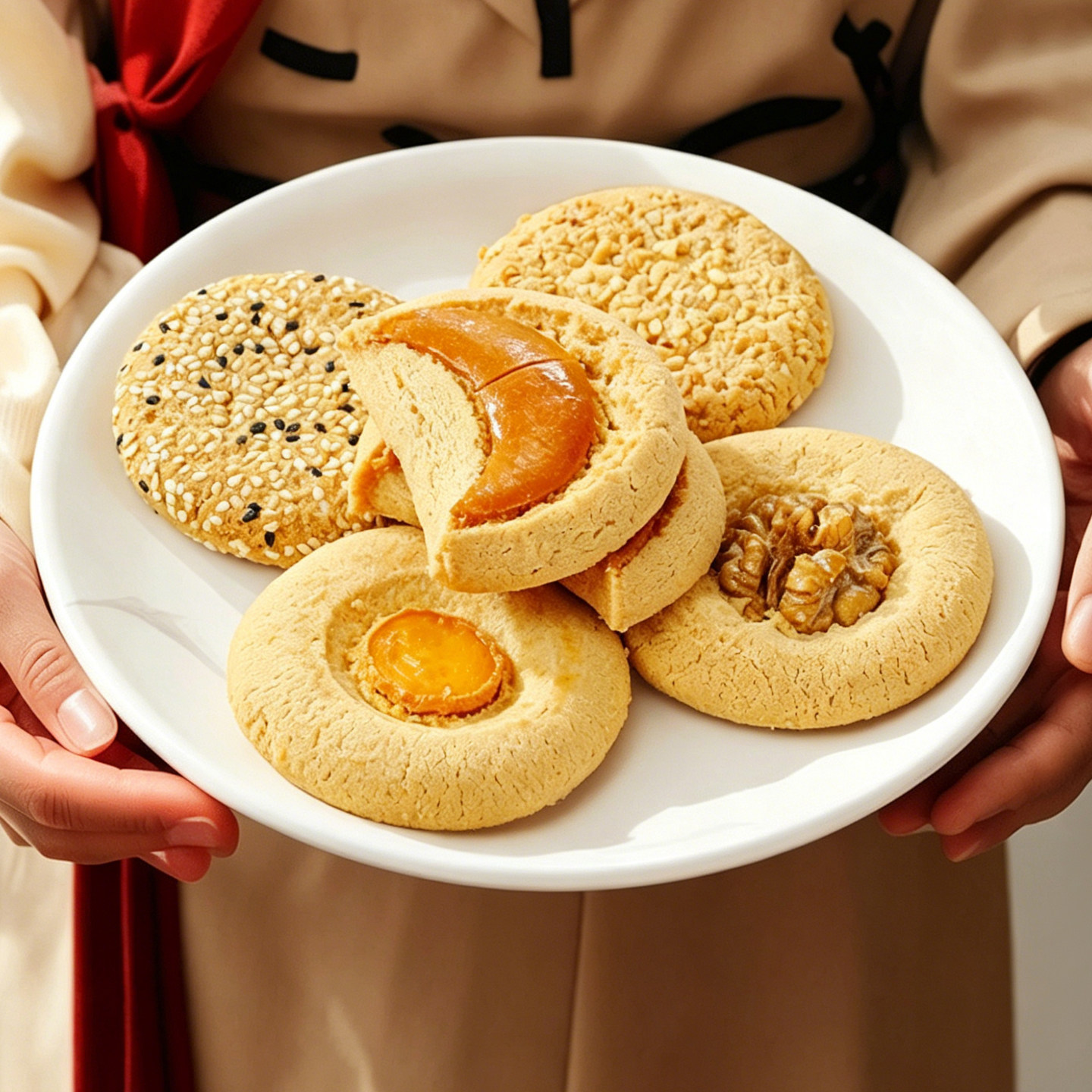 成都特产耀华五酥中式传统糕点手工核桃酥芝麻酥花生酥点心零食