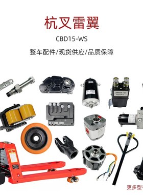杭州电动叉车15TCBD15WS雷翼全车配件大全手柄驱动轮承重轮总成