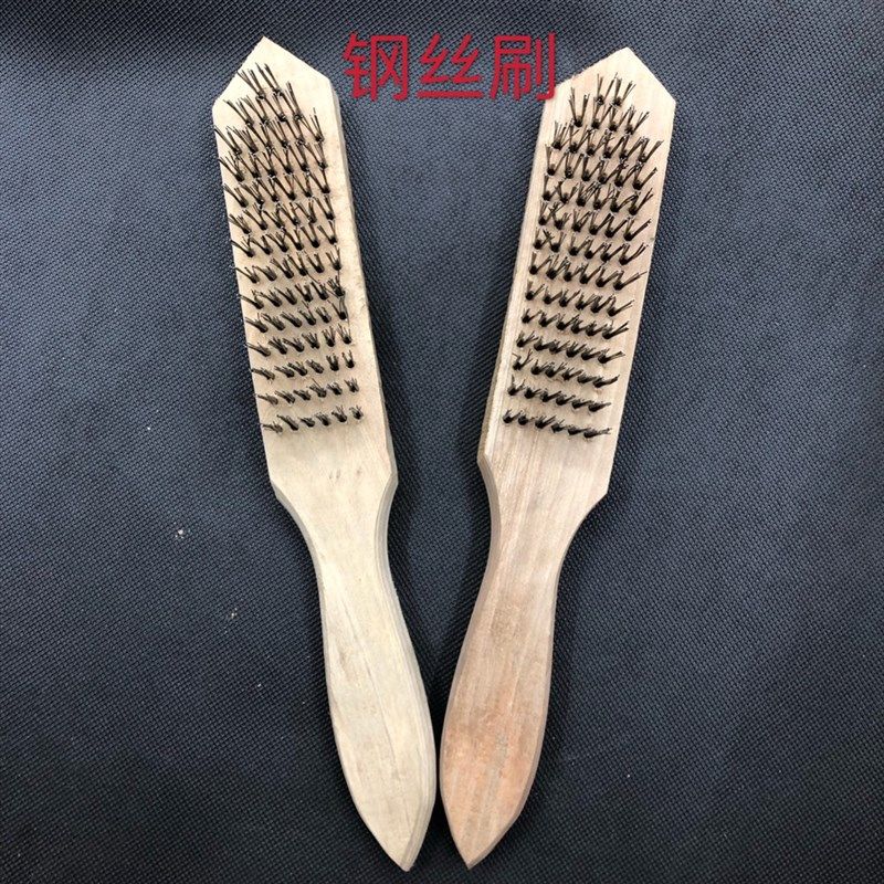 木柄钢丝刷 金属除锈清理刷  鱼鳞刷钢钉刷 去除铁锈工具鱼鳞刷子,玩具/童车/益智/积木/模型,毛绒/玩偶/公仔/布艺类玩具,淘宝优惠券,粉丝福利购,淘宝优惠卷