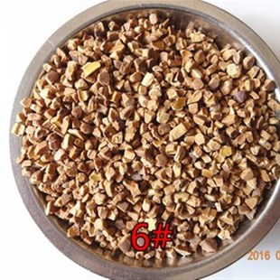 抛光核桃壳碎粒 玉石抛光砂磨料 橄榄碎粒研磨机专用 500克1斤