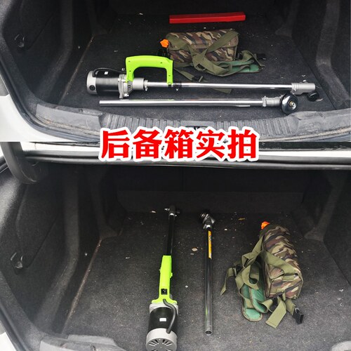 12V割草机电动草坪打草绿篱机开荒割灌机汽油配件四冲程无刷电动