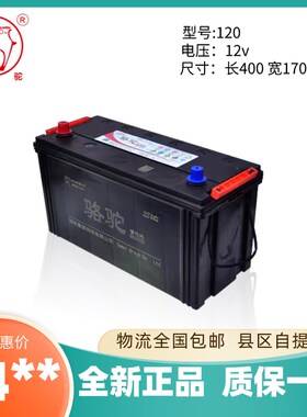 骆驼蓄电池汽车电瓶12v120ah24v150ah180ah200ah驻车空调船舶货车