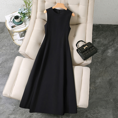 【赠运费险】黑色赫本风连衣裙