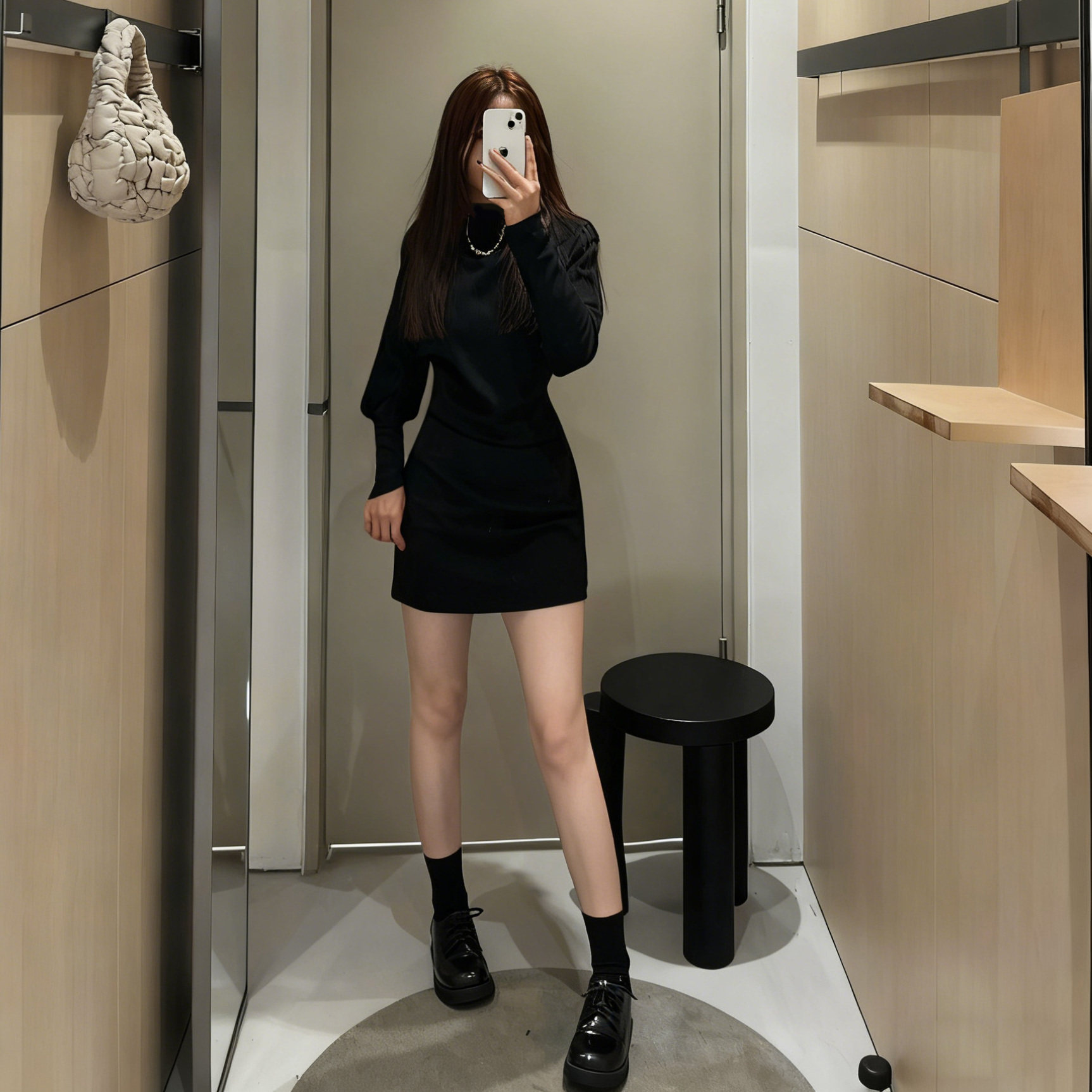 风凉夏秋冬新款半高领长袖包臀裙女收腰显瘦巨好看的冬装连衣裙子,女装/女士精品,连衣裙,淘宝优惠券,粉丝福利购,淘宝优惠卷