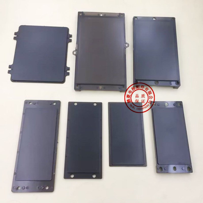 电梯操纵箱显示板玻璃胶板/轿厢有机茶色玻璃胶片153*91/105*173