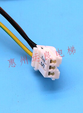 惠州运良电梯配件日立电梯门机板门电机轿厢门机线长4600mm