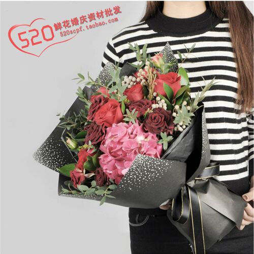 2cm金线边丝带花艺缎带绸带涤纶织带 鲜花包装缎带彩带拉花绑扎带