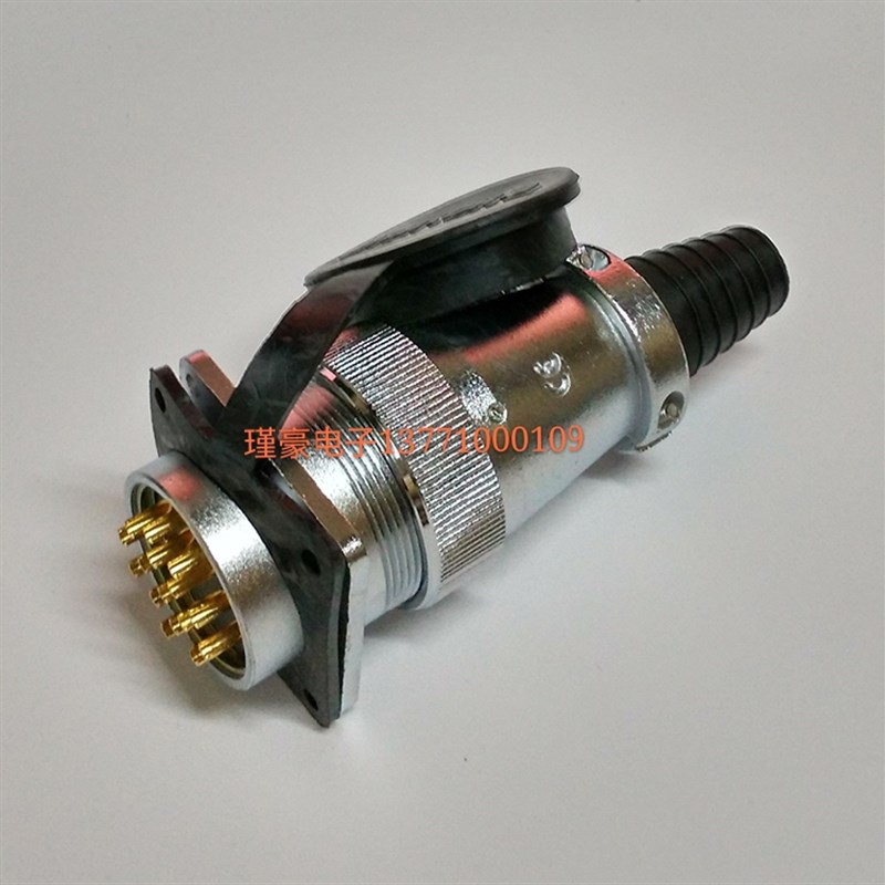 航空接插件TP48J5TQ/K5Z  20 26 38 42芯 直头针 座孔 螺纹连接