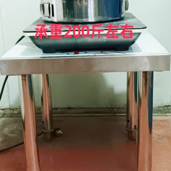 单层不锈钢工作台厨房操作台不锈钢打荷台饭店灶台架切菜桌台面架