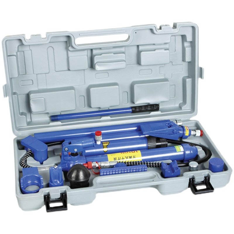 4T10T20吨钣金液压分离千斤顶配件分体油缸手摇泵汽车钣金专用