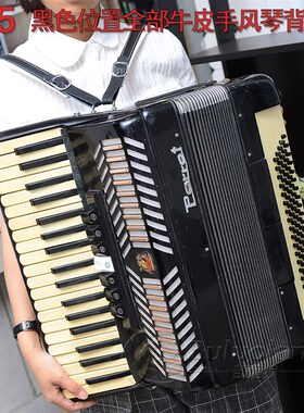 黑白新款50元以下通用8贝司162432 4860728096贝斯手风琴背带鹦鹉