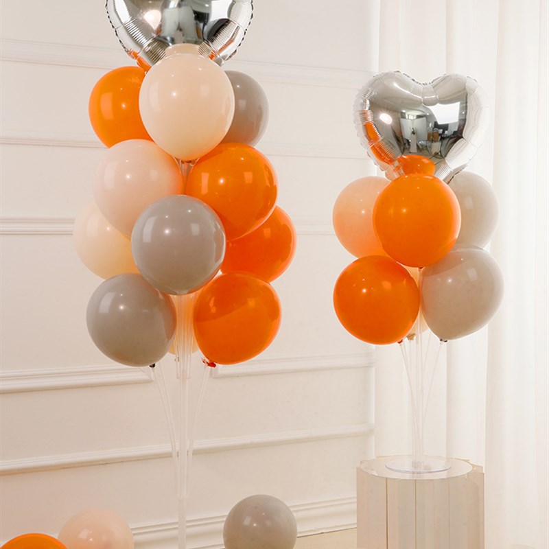 升学宴生日桌飘气球周岁百天场景布置地飘立柱开业活动氛围装饰