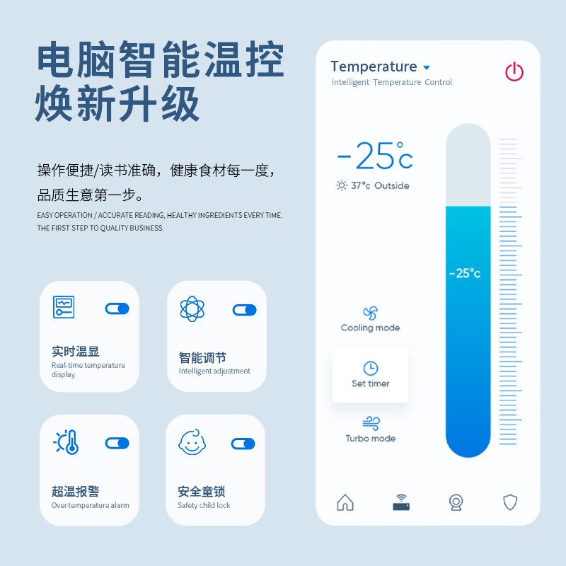 冷藏展示柜冷冻展示柜透明玻璃保鲜柜商用超市冰柜大容量卧式岛柜