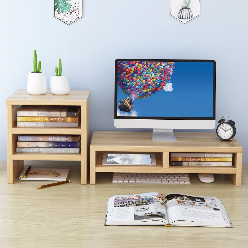 电脑增高架办公室桌面置物架显示器拖架屏幕底座支架台式电脑架子