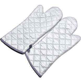 隔热手套微波炉防烫手套烤箱烘炉耐高温手套棉加厚家用加长烘培焙