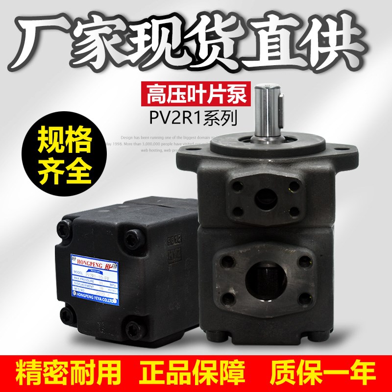 液压叶片泵PV2R1-10 12 14 17 19 23 25 28 31-F-1R液压油泵法兰