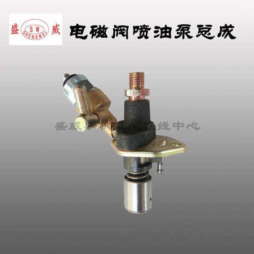 单缸风冷柴油机 凯马小型186F 186FA电磁阀喷油泵总成 微型发动机