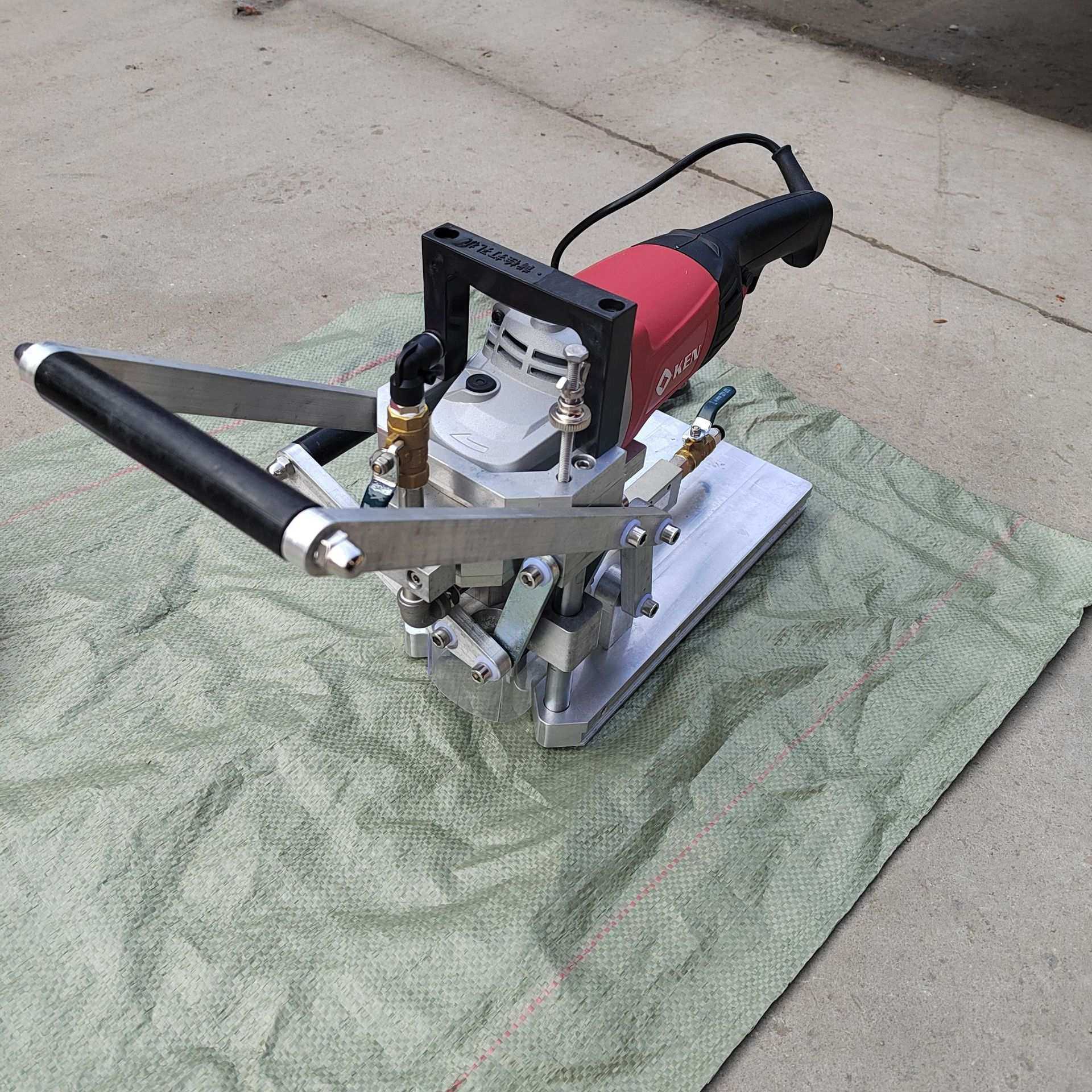 背栓打孔机  花岗岩大理石卡麦 微晶石拓孔机石材瓷砖干挂背栓机