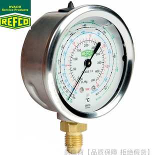 302 202 R12 R134a REFCO R22 威科压力表MR