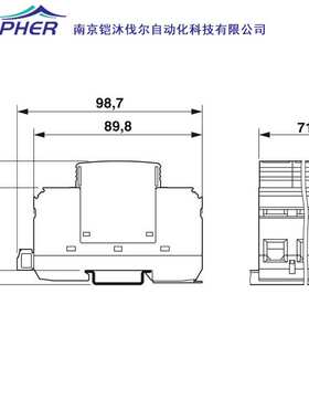 菲尼克斯2类电涌保护器VAL-MS 320/3+1-FM-2858577电涌保护器组合