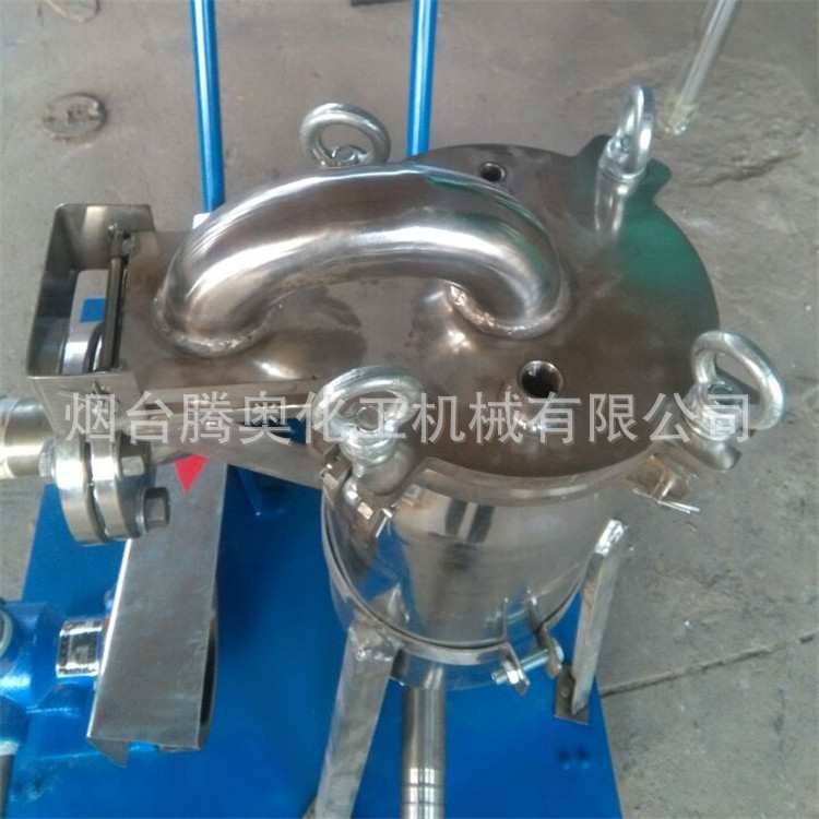 过滤机厂家供应单筒过滤机 不锈钢手推式过滤机