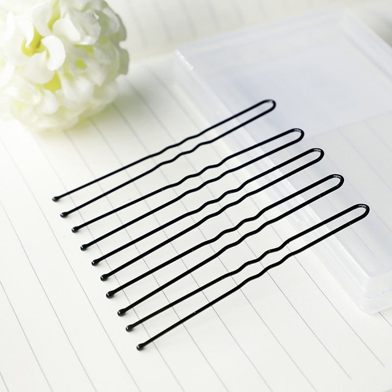 儿童发卡头饰夹子女童隐形发网专用网兜头绳黑色舞蹈盘发隐形发饰