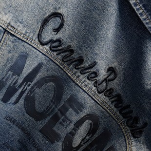 男童加绒牛仔外套儿童秋冬款牛仔服中大童牛仔衣加厚外穿上衣