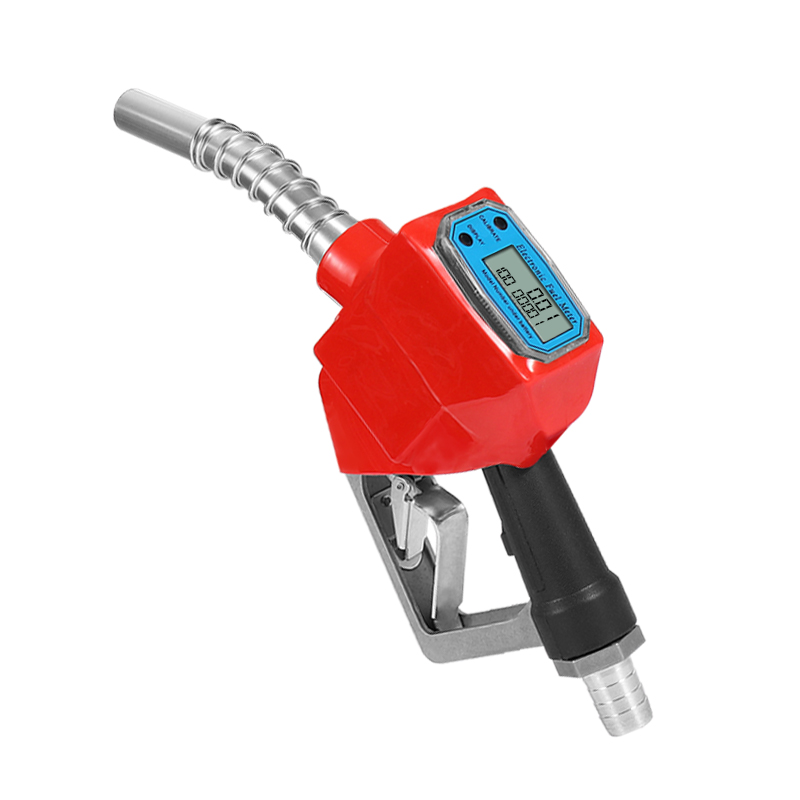 电子计价计量加油枪柴汽油计量器自封自动跳枪甲醇加油机枪头配件