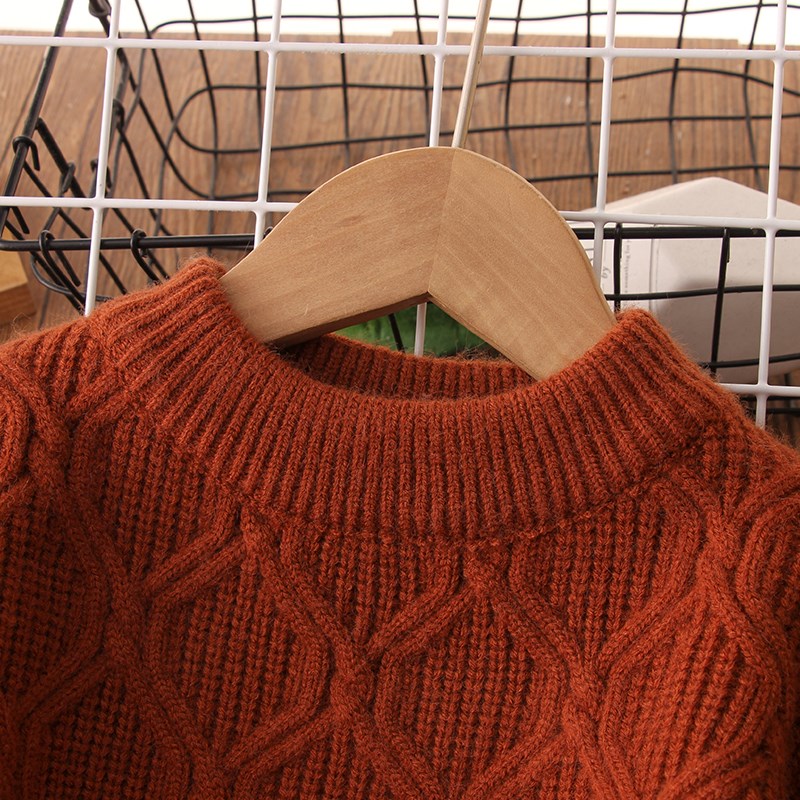 男童毛衣春秋款2025新款儿童套头针织衫中大童男孩春季毛线衣洋气