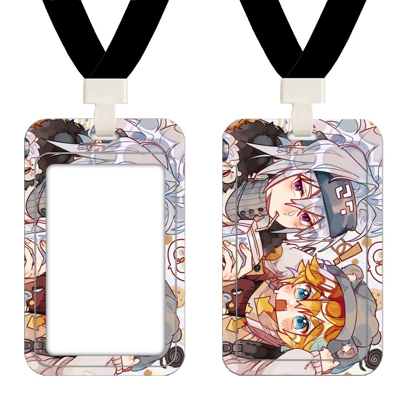 凹凸世界安迷修饭卡学生卡校卡校牌公交卡保护壳工牌门禁卡套硬壳