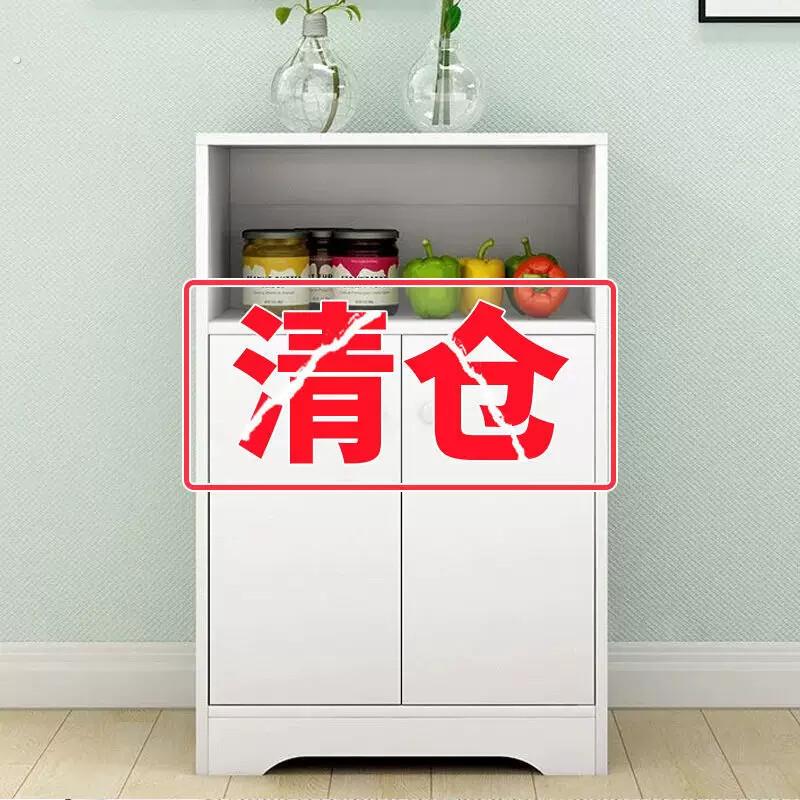放杯子的小柜子新中式茶柜置物架小型碗盘柜家用厨房多功能木多层