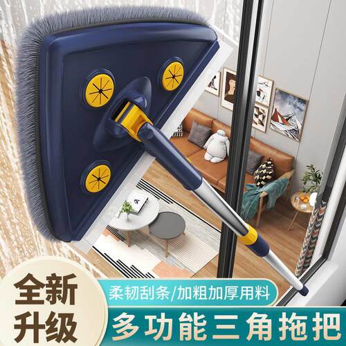 伸缩杆擦玻璃清洗神器家用双层擦高楼擦玻璃窗户专用清洁神器两用