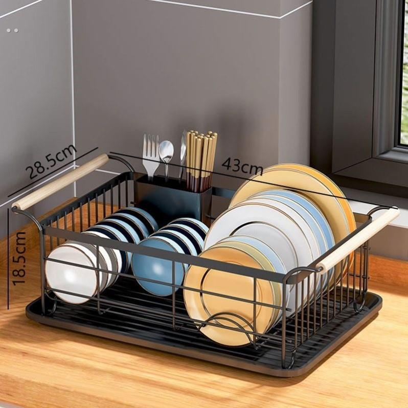 碗碟储物架水槽排水碗架储物架厨房台面餐具柜餐具排水柜储物箱
