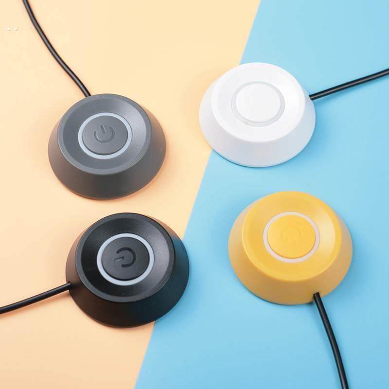 电脑开机键开关外置接电源台式机双USB网吧电脑机箱家用桌面按钮