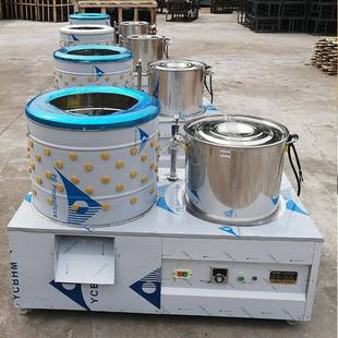 家禽50型全自动小型家用60型商用电动鹌鹑鸡鸭鹅脱毛一体机
